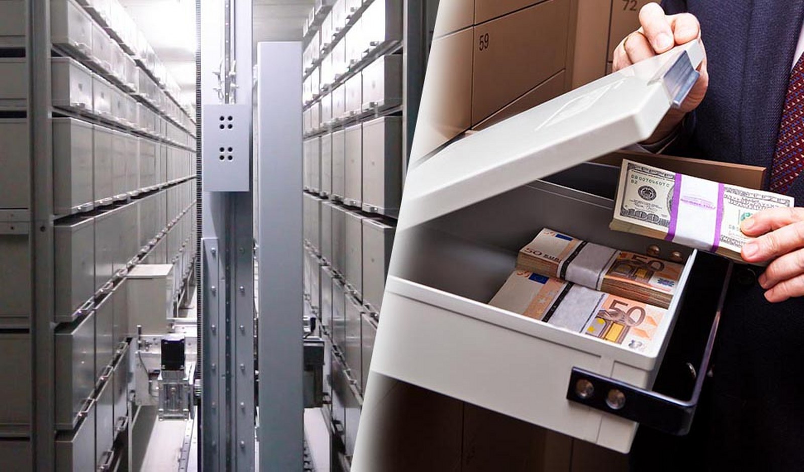 Tri-guard safe deposit box vs Bank safe box